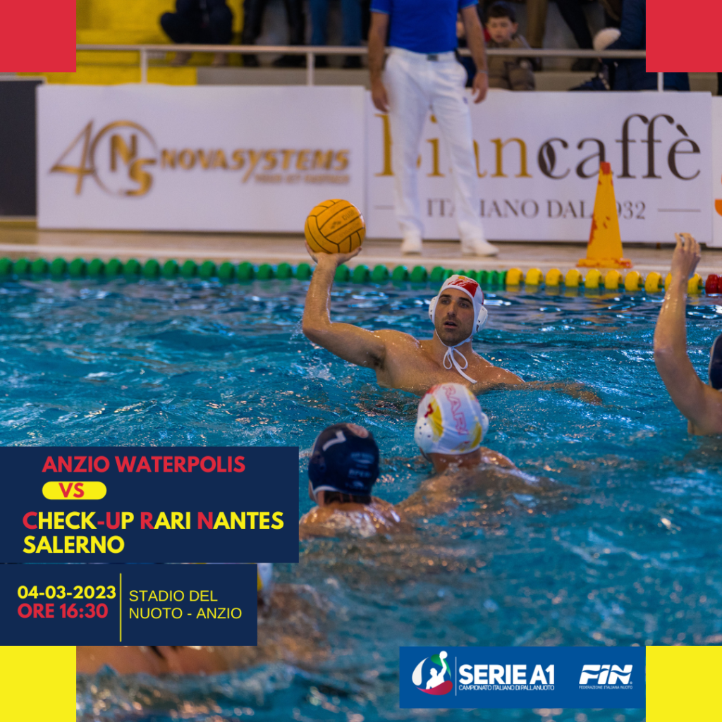 Check-Up Rari Nantes Salerno vs Anzio Waterpolis