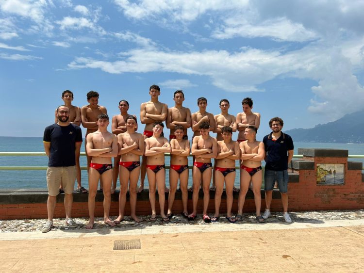 U14A della Rari Nantes Nuoto Salerno